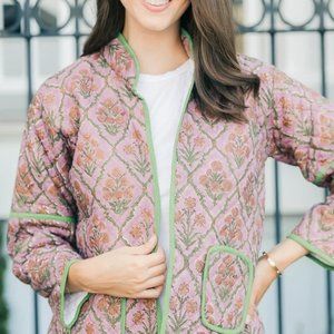 NWT Victoria Dunn Quilted Jacket